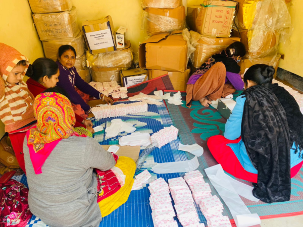 How do you assess the quality of a sanitary napkin as a new entrepreneur?